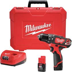 Milwaukee M12 12V 3/8" Hammer Drill/Driver Kit