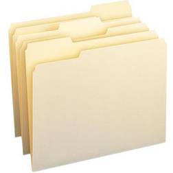 Smead Manila File Folders, 1/3-cut Tabs: Letter
