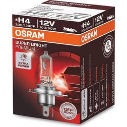 Osram Halogen bulb High performance bulb, Off Road Super Bright Plus H4 90 W 3200 K