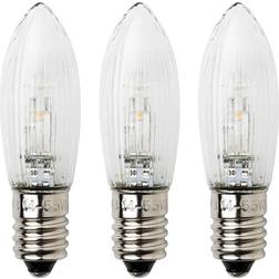Konstsmide E10 0.3 W 24 V spare bulbs pack of 3
