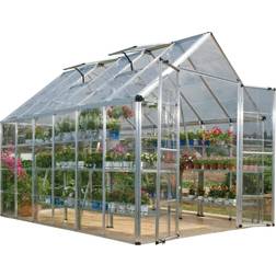 Palram Canopia Silver Snap Grow 8ft. 12ft. Greenhouse ft.