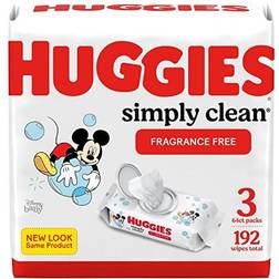 Huggies Simply Clean Baby Wipe 192pcs