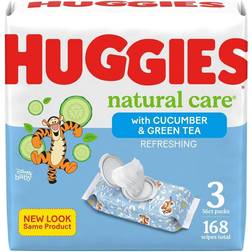 Huggies Natural Care Refreshing Scented Baby Wipes 168ct/3pk