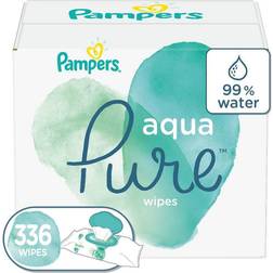 Pampers Aqua Pure Sensitive Baby Wipes 336pcs