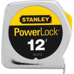 Stanley 1/2" PowerLock Tape Measure with Metal Body