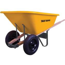 True Temper Poly Wheelbarrow 8 cu ft
