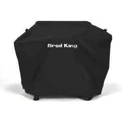 Broil King Select PVC Polyester Grill Cover For Baron and Crown 500 Pellet Grills - 67066 - Black
