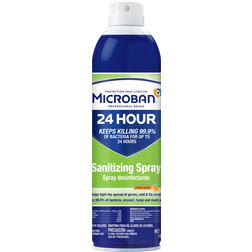 Microban 24-Hour Disinfectant Sanitizing Spray Citrus 15fl oz