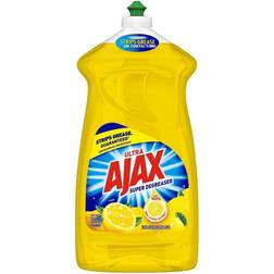 Ajax Ultra Super Degreaser Liquid Dish Soap Lemon