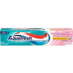 Aquafresh Sensitive Maximum Strength Triple Protection Fluoride Toothpaste 5.6