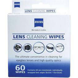 Zeiss Lens Cleaning Wipes 60 Pack
