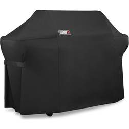 Weber Premium Grill Cover For E-600 Or S-600 Series Gas Grills 7109 - Black