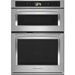 KitchenAid Smart Oven+ 30" Combination with Attachments Silver