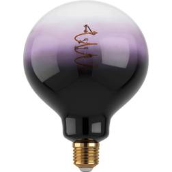 Eglo E27 G125 LED Leuchtmittel 85lm 4W 360° 1800K extra-warmweiss schwarz-violett-transparent 125x173mm dimmbar