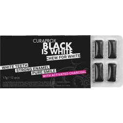 Curaprox Dental Chewing Gum Black Is Chewing