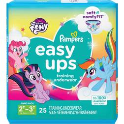 Pampers Girls Easy Ups Size 2T-3T 25ct
