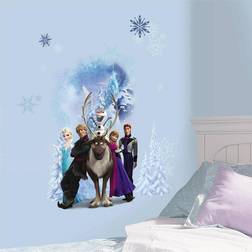RoomMates Disney Frozen Character Winter Burst Peel And Stick Giant Wall Decals Multi