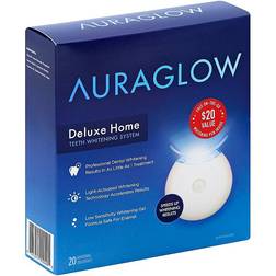 Auraglow Deluxe Home Teeth Whitening System 20-pack