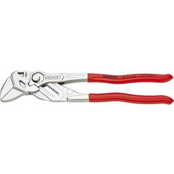 Knipex 10 in. Pliers Wrench with Smooth Parallel Jaws Polygrip