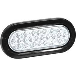 Buyers Company 6 in. Clear Oval Recessed Strobe Warning