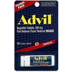 Advil Pain Reliever and Fever Reducer Ibuprofen 200Mg for Pain Relief - Coated