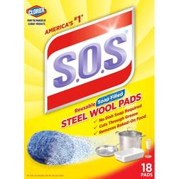 Clorox S.O.S Steel Wool Soap Scouring Pads