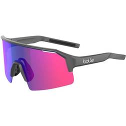 Bolle C-Shifter Sunglasses, Titanium Matte/Volt+ Ultraviolet