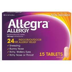 Allegra Adult 24HR Tablet mg, Allergy Relief