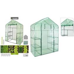 ProGarden Greenhouse 436158 Edelstahl PVC-Kunststoff