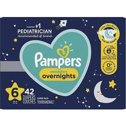 Pampers Swaddlers Overnights Diapers Size 6 42pcs