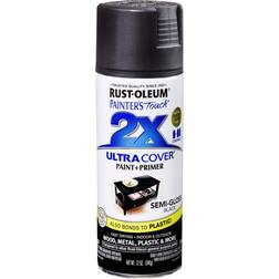 Rust-Oleum Painter's Touch 2X Ultra Cover Spray Wood Paint White, Black