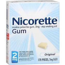 Nicorette Nicotine Gum to Stop Smoking, 2mg, Original Unflavored - Count