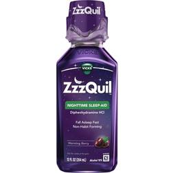 ZzzQuil Nighttime Sleep Aid Berry 11.9fl oz Liquid