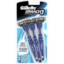 Gillette Mach3 Men’s Disposable Razors 3 Count