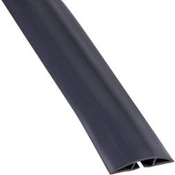 Cordinate 6 ft. Black PVC Cord Cover