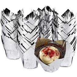Tulip Cupcake Liners, Foil Muffin Case