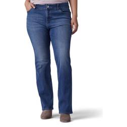 Lee Women's Plus Flex Motion Regular Fit Bootcut Jeans