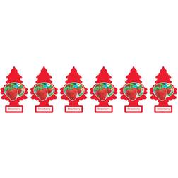 Saxon LITTLE TREES Car Air Freshener Hanging Paper Tree for Cherry Pack