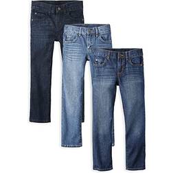 The Children's Place Boy's Basic Straight Jeans 3-pack - Multi Clr