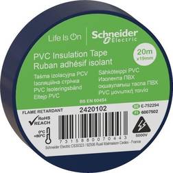 Schneider Electric PVC isoleringstape 19 20 m blå