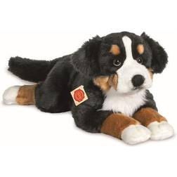 Hermann Teddy 927815" Bernese Mountain Dog Reclining Soft Toy, 60 cm