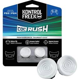 SteelSeries KontrolFreek CQC Rush for Playstation 4 5 Controller Performance Thumbsticks 2 Mid-Rise Concave White