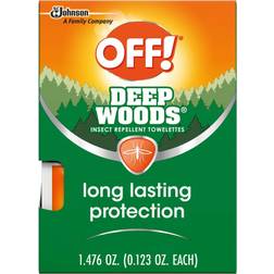 OFF! Deep Woods Towelettes, 12/box, 12 Boxes/carton SJN611072 Wood