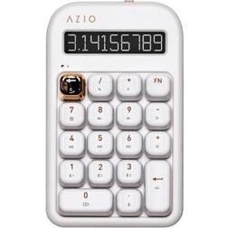 Azio IZO Number Pad and Calculator (White Blossom) IN103-US