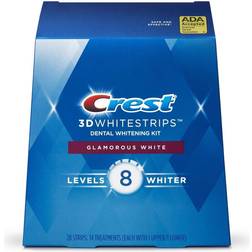 Crest 3D Whitestrips Dental Whitening Kit Glamorous White 14-pack