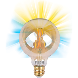 Fesh Smart LED dekopære amber kold/varm E27 5,5W Ø95 mm