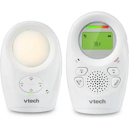 Vtech Dm1211 Digital Audio Baby Monitor White White