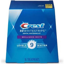 Crest 3D Whitestrips Brilliance White Dental Whitening Kit 32-pack