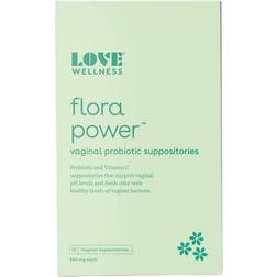 Love Wellness Flora Power 10 Suppository