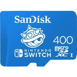 SanDisk Nintendo Switch microSDXC Class 10 UHS-I U3 100/90 MB/s 400GB +Adapter